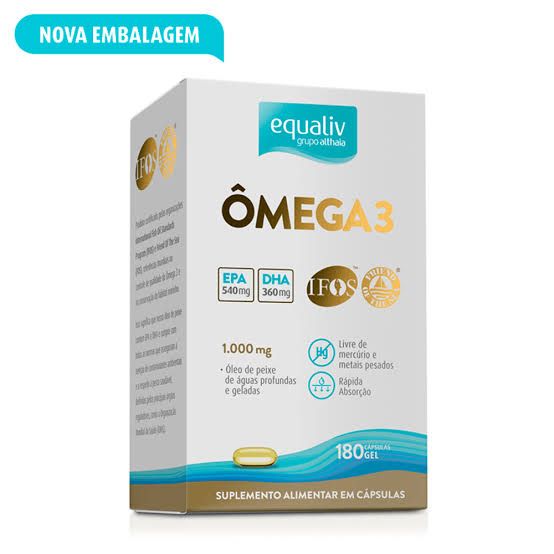 ÔMEGA 3 180 CÁPSULAS - EQUALIV